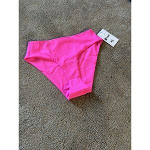 fused Hawaii watermelon high rise bikini bottom XS